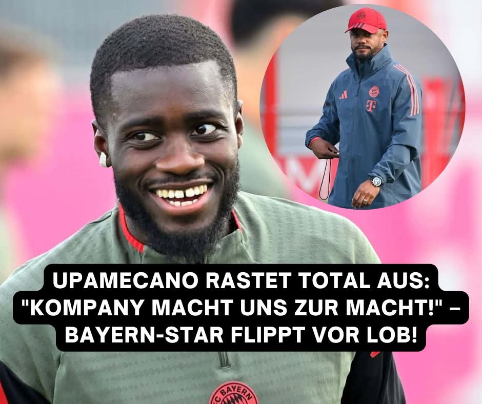 Dayot Upamecano, der Fels in der Münchner Abwehr, sorgt im Interview mit **L’Équipe** für Herzklopfen. „Wir sind zu einer Mannschaft geworden, zu einer Macht!“ – Boom! Der Franzose schwärmt von **Vincent Kompany**, als gäbe es kein Morgen. Unter dem Belgier blüht Upamecano auf, die Defensive steht wie eine Wand. Doch Vorsicht: Seine Zukunft ist ungewiss, sein Vertrag läuft aus. Bleibt er? Oder lockt er die Haie aus der…