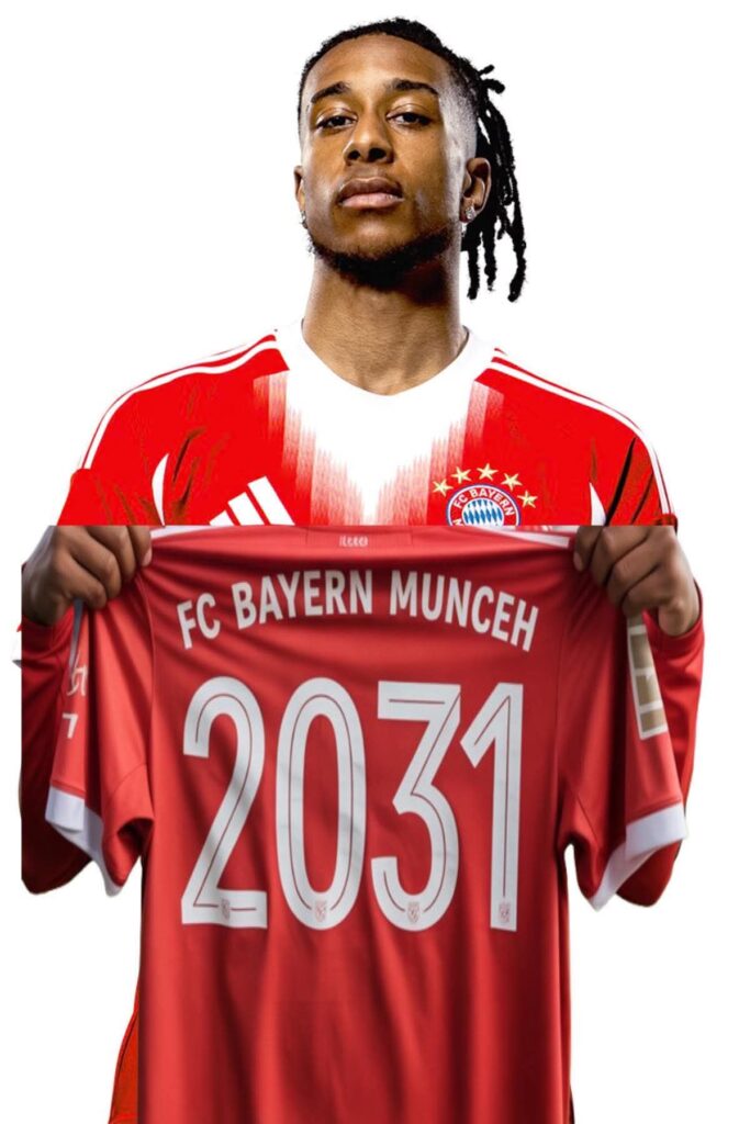 💥❤️ BREAKING: FC BAYERN MÜNCHEN VERLÄNGERT DEN VERTRAG MIT MICHAEL OLISE BIS 2031.