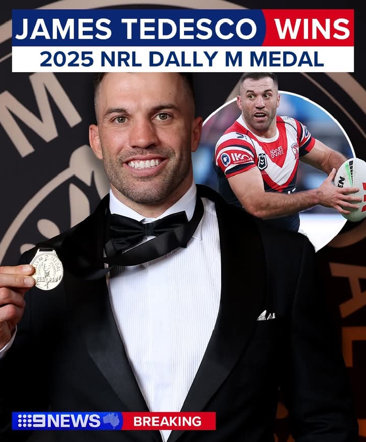 TOP OF THE PECKING ORDER: Sweet Crown for a Champion — James Tedesco Soars to His Second Dally M Medal