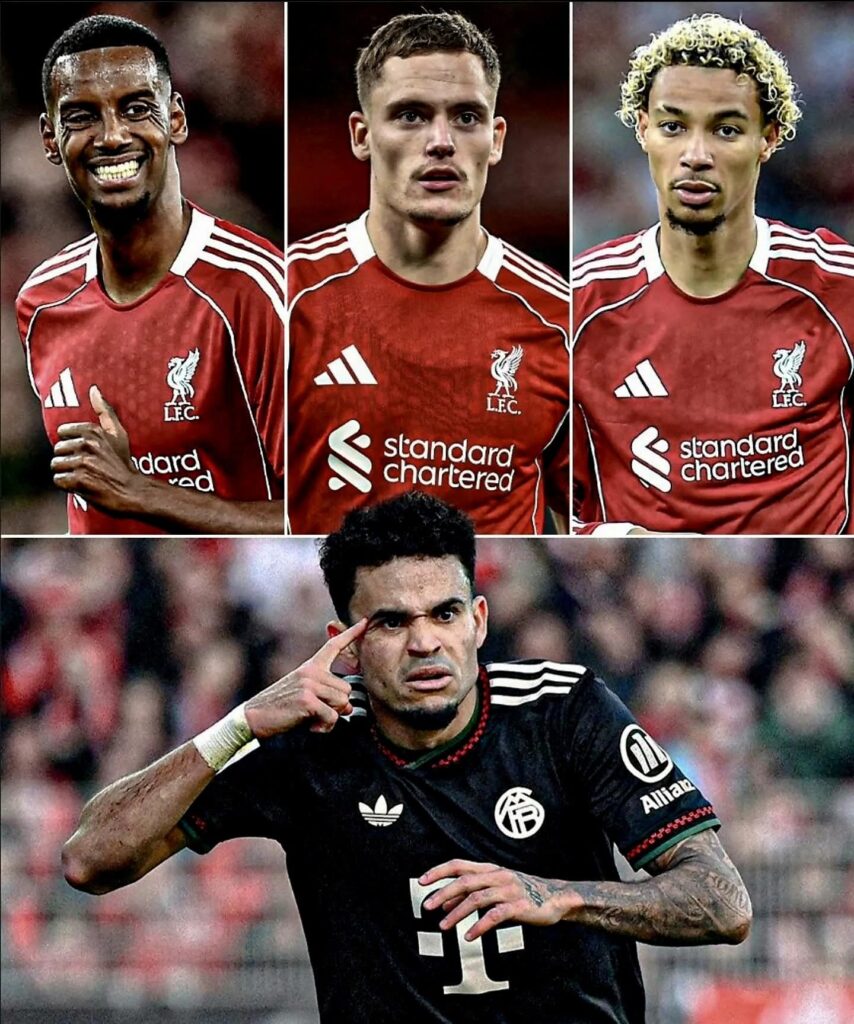 VERRÜCKTE TATSACHE: Luis Diáz hat in dieser Saison mehr Torbeteiligungen (22) als Alexander Isak, Florian Wirtz, Jeremie Frimpong, Milos Kerkez und Hugo Ekitike zusammen (20)!