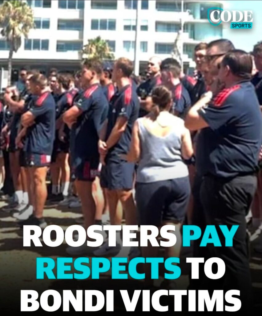 UNITED IN LOVE AND RESPECT: Roosters Lead With Heart as Rugby League Honors Bondi Victims.