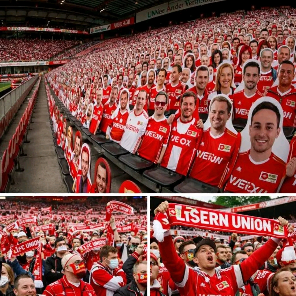 👉 🚨 Historisch! Die UEFA hat die Fans des 1. FC Union Berlin offiziell zu den besten Fans Europas gekürt.