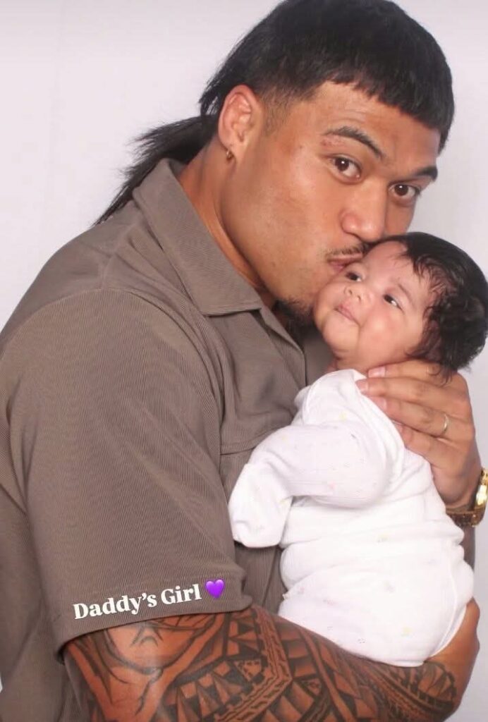 💖 A BLESSING WRAPPED IN LOVE: Brian To’o and His Wife Celebrate the Joyful Arrival of Their Beautiful Baby Girl