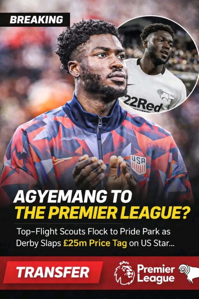 Derby County’s reported £25 million valuation of Patrick Agyemang is the kind of bold stance that can define a club’s trajectory—either as a masterstroke of modern football business or a gamble that backfires at the worst possible time.