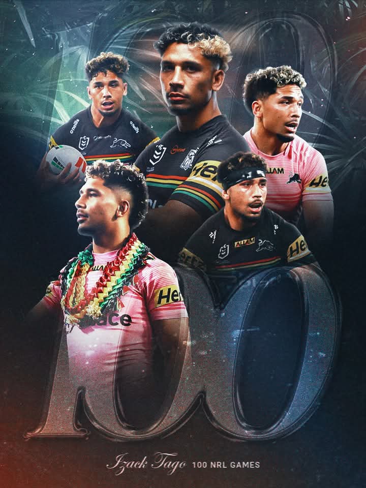“A Century Of Heart And Gold” — Izack Tago Celebrates 100 Games In A Sweet Panthers Milestone
