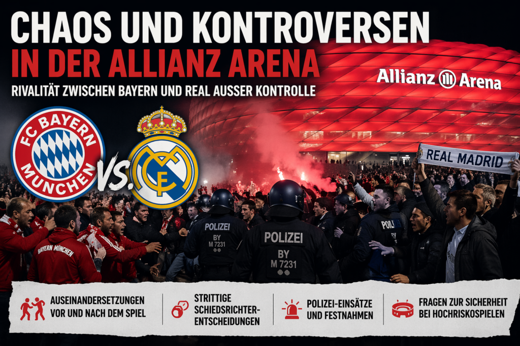 Chaos und Kontroversen in München: Rivalität zwischen Bayern und Real eskaliert