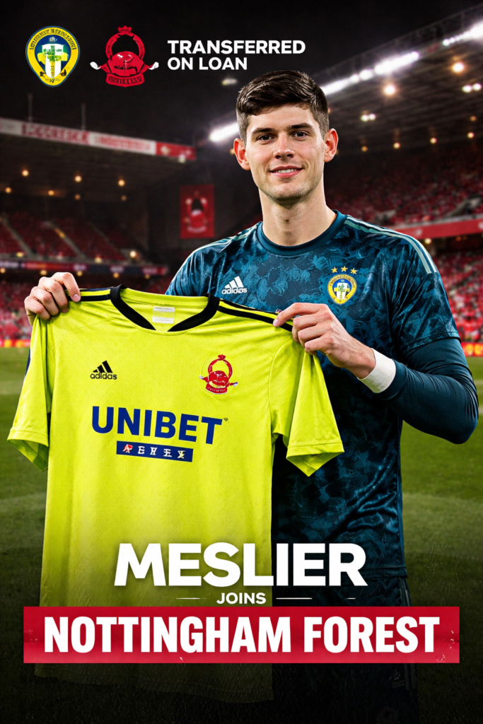 🔥 Transfer Shock in England: Leeds Goalkeeper Set for Surprise Loan Move to Nottingham Forest! 🔥