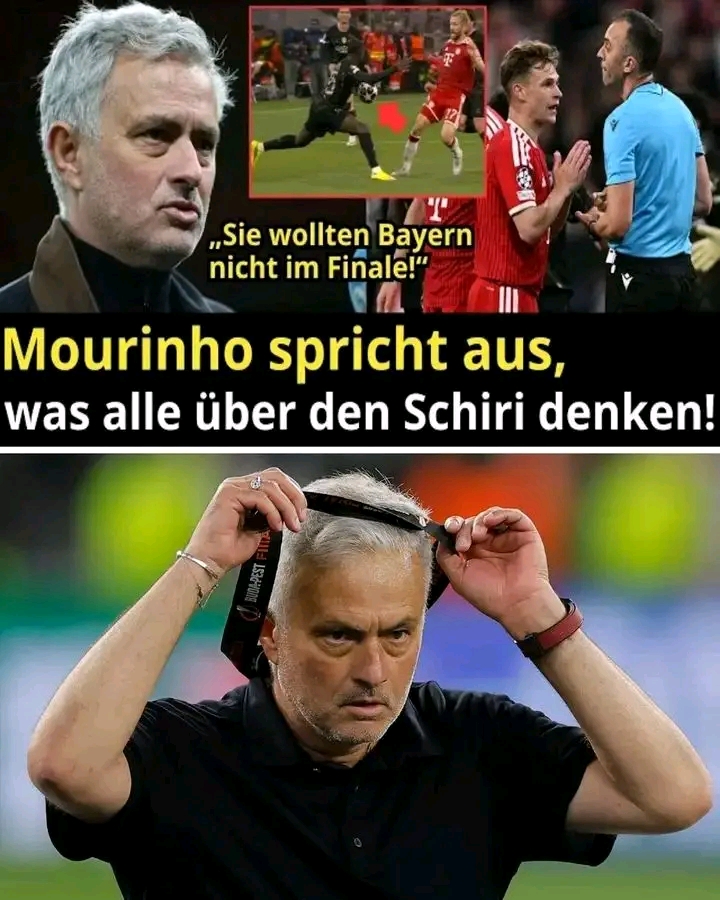 🚨 SKANDAL-VORWÜRFE RUND UM DAS CHAMPIONS-LEAGUE-HALBFINALE – MOURINHO SCHOCKT EUROPA MIT HEFTIGEN ANSCHULDIGUNGEN! 😱⚖️ Die Fußballwelt bebt nach einer explosiven Nacht im Champions-League-Halbfinale. Was eigentlich ein historischer Fußballabend werden sollte, entwickelt sich nun zu einem der größten Skandale der letzten Jahre. Im Mittelpunkt der hitzigen Diskussionen stehen umstrittene Schiedsrichterentscheidungen, mögliche Bevorzugungen und Aussagen, die nun ganz Europa erschüttern. Und ausgerechnet José Mourinho hat mit seinen Worten ein wahres Feuer entfacht. Der portugiesische Startrainer sprach nach dem Spiel von „unglaublichen Entscheidungen“, die laut ihm den Verlauf des gesamten Halbfinales verändert hätten. Seine Aussagen verbreiteten sich innerhalb weniger Minuten weltweit. Fans, Experten und ehemalige Spieler diskutieren seither ununterbrochen über die Szenen, die den Fußballabend überschatteten. Besonders eine Situation sorgt für absolute Fassungslosigkeit: Ein klares Foul im Strafraum wurde trotz VAR nicht geahndet. Millionen Zuschauer konnten kaum glauben, dass der Schiedsrichter weiterspielen ließ. Noch schockierender wurde es wenige Minuten später, als auf der anderen Seite ein äußerst fragwürdiger Elfmeter gepfiffen wurde. Die sozialen Medien explodierten sofort. Begriffe wie „Betrug“, „Manipulation“ und „UEFA-Skandal“ trendeten weltweit. Mourinho ließ seiner Wut freien Lauf. Mit ernster Miene erklärte er vor laufenden Kameras: „Solche Entscheidungen auf diesem Niveau sind einfach unglaublich. Die Fans verdienen Ehrlichkeit. Der Fußball darf nicht zerstört werden.“ Diese Worte sorgten sofort für Panik und Nervosität innerhalb der europäischen Fußballszene. Mehrere TV-Experten stellten anschließend öffentlich die Neutralität der Schiedsrichterleistung infrage. Selbst ehemalige internationale Referees gaben zu, dass einige Entscheidungen „nicht nachvollziehbar“ gewesen seien. Doch damit nicht genug. Insider berichten inzwischen, dass mehrere Vereinsverantwortliche intern bereits offizielle Beschwerden vorbereiten sollen. Hinter verschlossenen Türen soll es zu heftigen Diskussionen mit UEFA-Offiziellen gekommen sein. Angeblich verlangen einige Klubs sogar vollständige Aufklärung über die Kommunikation zwischen VAR-Raum und Schiedsrichterteam während der entscheidenden Szenen. Die Fans reagieren mit purer Wut. Vor den Stadien und in sozialen Netzwerken häufen sich Proteste. Tausende Anhänger fordern Transparenz und Konsequenzen. Einige sprechen bereits vom „dunkelsten Abend der Champions League seit Jahren“. Besonders brisant: Mehrere Zeitlupenaufnahmen scheinen neue Fragen aufzuwerfen. Fußballfans analysieren jede Sekunde der umstrittenen Szenen bis ins kleinste Detail. Viele können nicht verstehen, wie bestimmte Entscheidungen trotz modernster Technik getroffen wurden. Experten warnen nun davor, dass das Vertrauen in den europäischen Spitzenfußball massiv beschädigt werden könnte. Auch innerhalb der UEFA wächst offenbar der Druck. Medienberichte behaupten, dass eine interne Untersuchung nicht ausgeschlossen sei. Offiziell schweigt die Organisation bislang – doch genau dieses Schweigen sorgt für noch größere Spekulationen. Währenddessen bleibt Mourinhos Statement das große Gesprächsthema Europas. Seine Worte haben eine Debatte ausgelöst, die weit über dieses einzelne Spiel hinausgeht. Geht es wirklich nur um Fehlentscheidungen? Oder steckt hinter den Vorwürfen mehr, als die Öffentlichkeit bisher weiß? Eines steht fest: Dieses Champions-League-Halbfinale wird nicht nur wegen des Fußballs in Erinnerung bleiben. Die kommenden Tage könnten alles verändern – und möglicherweise einen der größten Skandale der modernen Fußballgeschichte enthüllen.