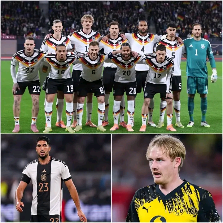 OFFIZIELL! Der Kader mit den 26 Spielern der deutschen Nationalmannschaft für die…