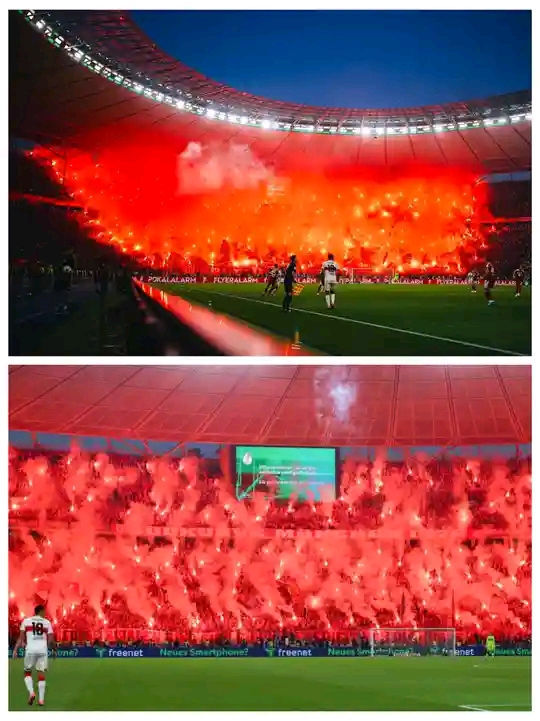 Uli Hoeneß über den Pyrotechnik-Einsatz der Bayern- und Stuttgart-Fans: „Das Spiel war natürlich toll, das Ergebnis war toll, aber was die Fans auf beiden Seiten gemacht haben, war eine Unverschämtheit. Sie haben das Spiel komplett ruiniert. Meine Frau hat mir erzählt, dass sie im Fernsehen eine ganze Weile lang überhaupt nichts sehen konnte. Ich habe selbst Augenprobleme; ich konnte in Teilen der zweiten Halbzeit gar nichts sehen. Und wenn die Fans glauben, dass das ihre Art zu feiern ist, dann gebe ich auf. Die Vereine, der DFB und die Politik müssen konsequente Maßnahmen ergreifen, damit sich dieses unverschämte Verhalten nicht wiederholt.“
