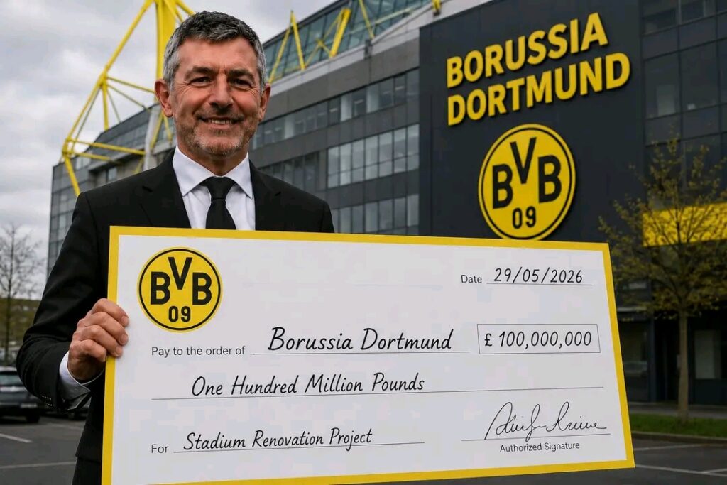 🚨 SCHOCKIERENDE WENDE BEI BORUSSIA DORTMUND! 💛🖤 100 MILLIONEN PFUND FÜR DAS WESTFALENSTADION – FANS KÖNNEN ES KAUM GLAUBEN!