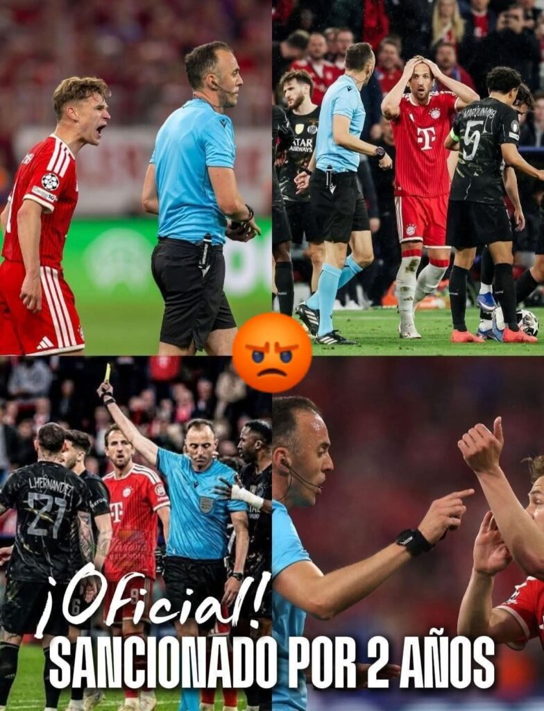 🚨🔥 ES IST JETZT OFFIZIELL! DIE UEFA BESTRAFT DEN SCHIEDSRICHTER, DER BAYERN „ELIMINIERT“ HAT 👇🏼 Die UEFA hat Berichten zufolge eine harte Entscheidung gegen den portugiesischen Schiedsrichter João Pinheiro nach der großen Kontroverse im Champions-League-Halbfinale 2026 zwischen PSG und Bayern München getroffen. 📌 Dem Unparteiischen wurde scharf vorgeworfen, ein klares Handspiel von João Neves im Strafraum nicht geahndet zu haben – eine Szene, die letztlich das Ausscheiden der deutschen Mannschaft beeinflusste. Laut Berichten erhielt Pinheiro eine 2-jährige Sperre und muss zudem eine Geldstrafe von 1,2 Millionen Euro zahlen. Die Kontroverse wird weiterhin in ganz Europa diskutiert.