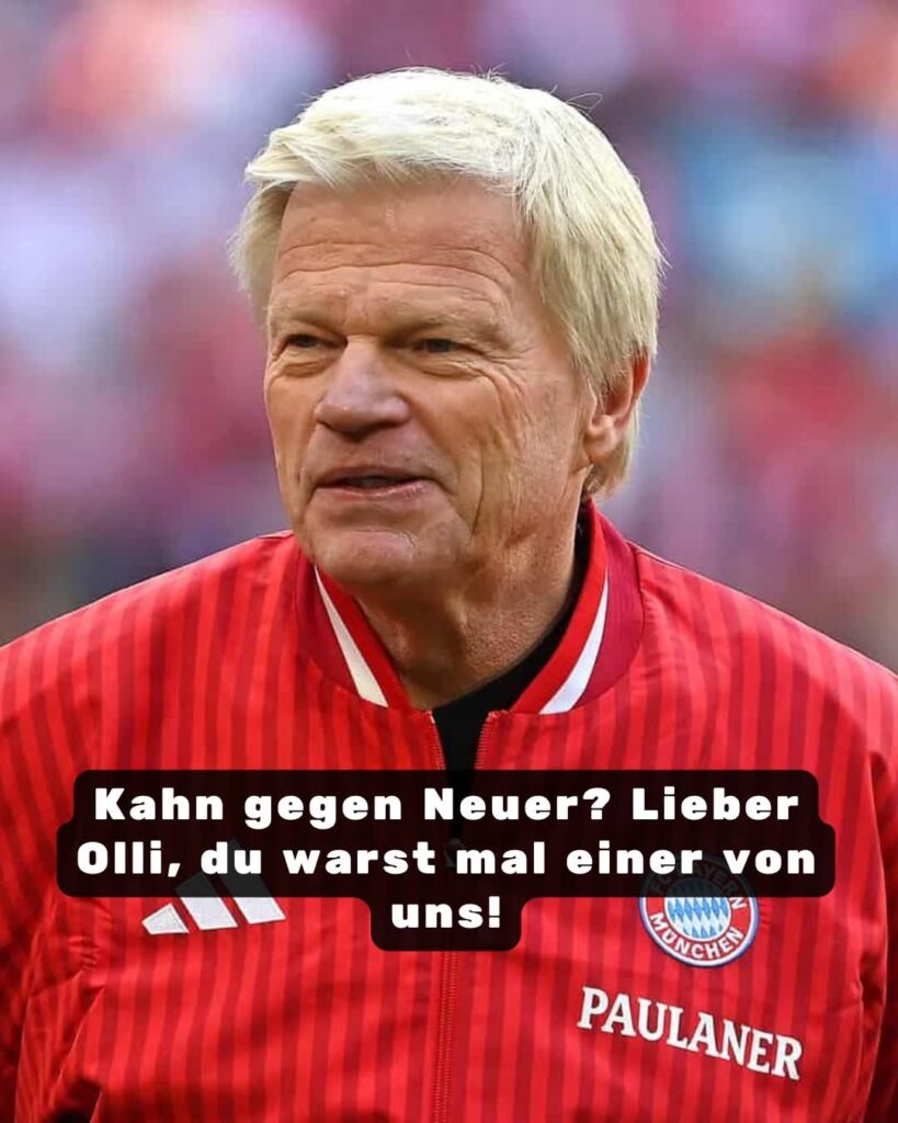 Es ist schon ein bemerkenswertes Schauspiel: Da meldet sich Oliver Kahn, der einstige Titan,…