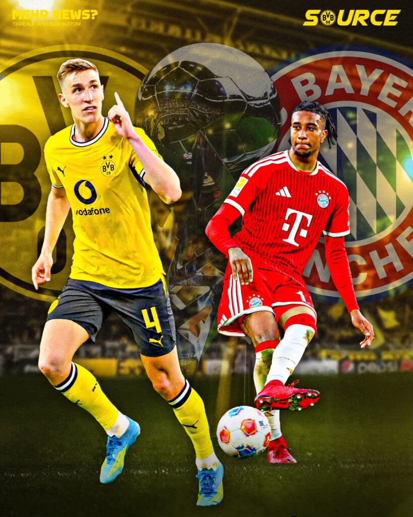 Nach Bayerns Sieg im DFB-Pokal Finale steht fest, dass Borussia Dortmund am…