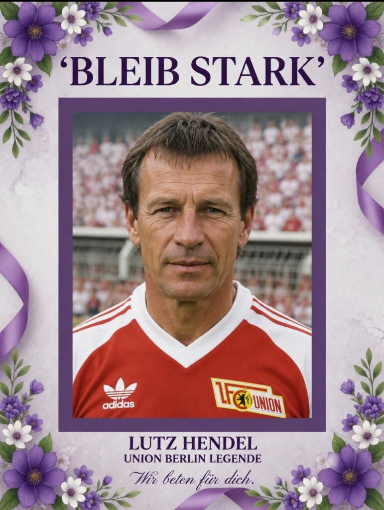 Union Berlin STEHT VEREINT HINTER LUTZ HENDEL…