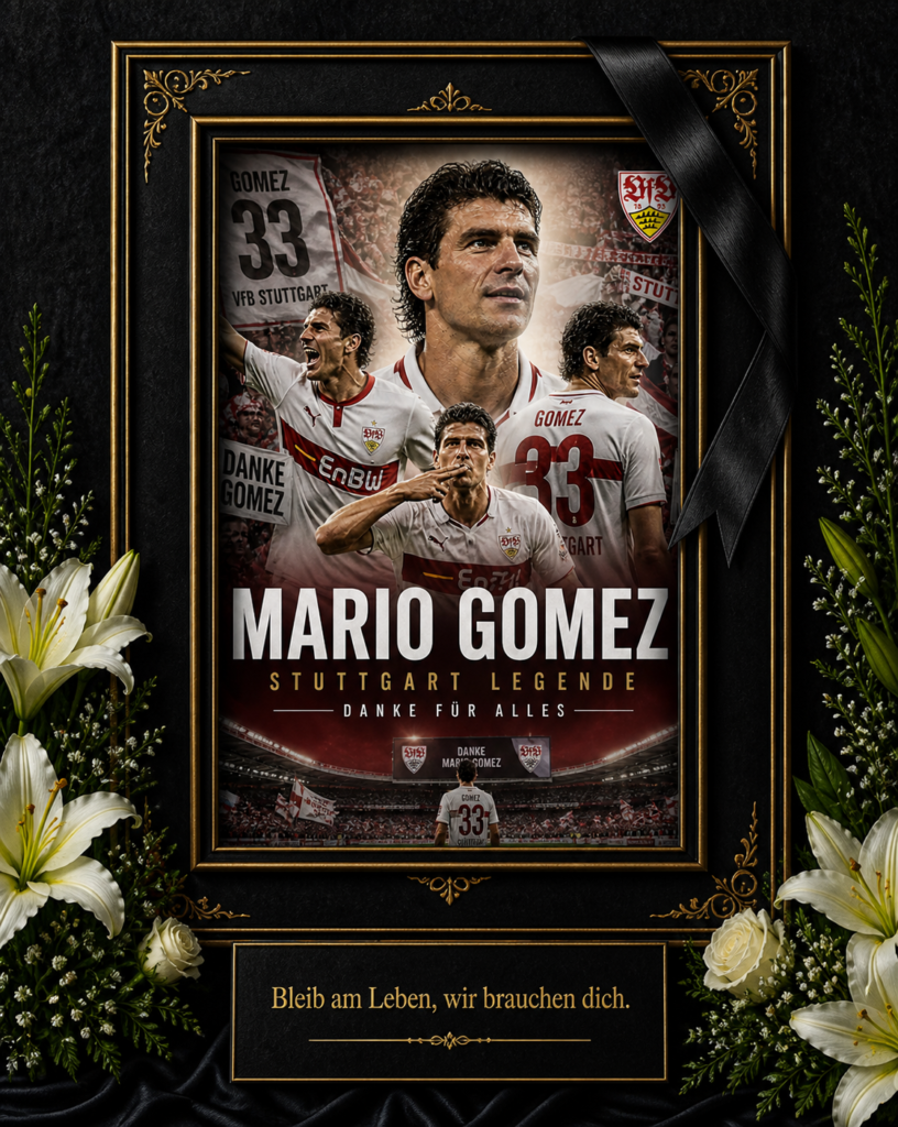 Stuttgart-Fans ehren Legende Mario Gómez bei emotionaler Tribute bei VfB Stuttgart