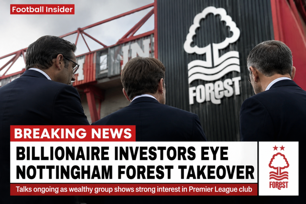 Wealthy Investors Eye Nottingham Forest Takeover as Talks Continue