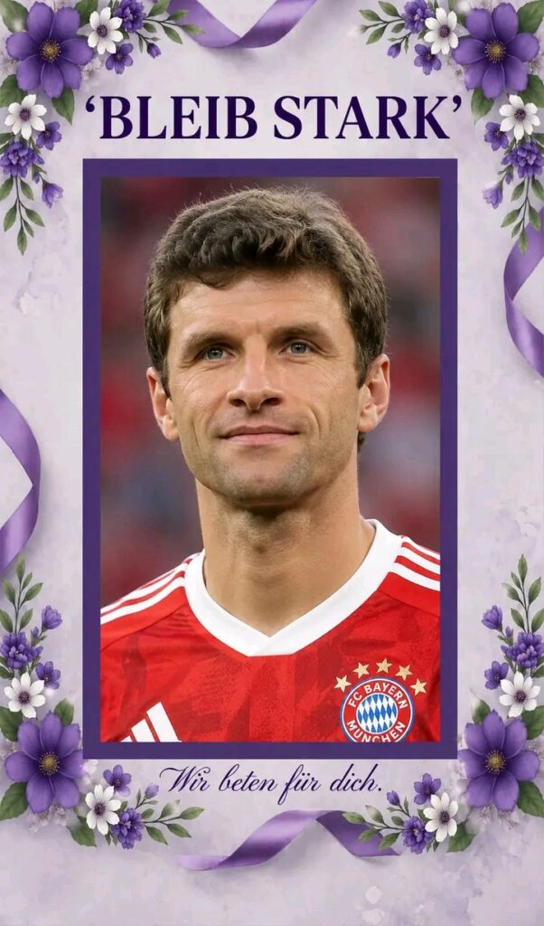 BAYERN STEHT ZUSAMMEN: Fans, Legenden und der Verein unterstützen Thomas Müller in einer emotionalen Geste