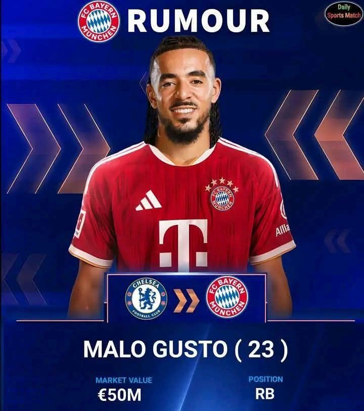 🚨😱SCHOCKIERENDE NACHRICHTEN: MALO GUSTO ZUM FC BAYERN MÜNCHEN? TRANSFER-GERÜCHT SORGT FÜR AUFSEHEN! 🔴⚪🔥.