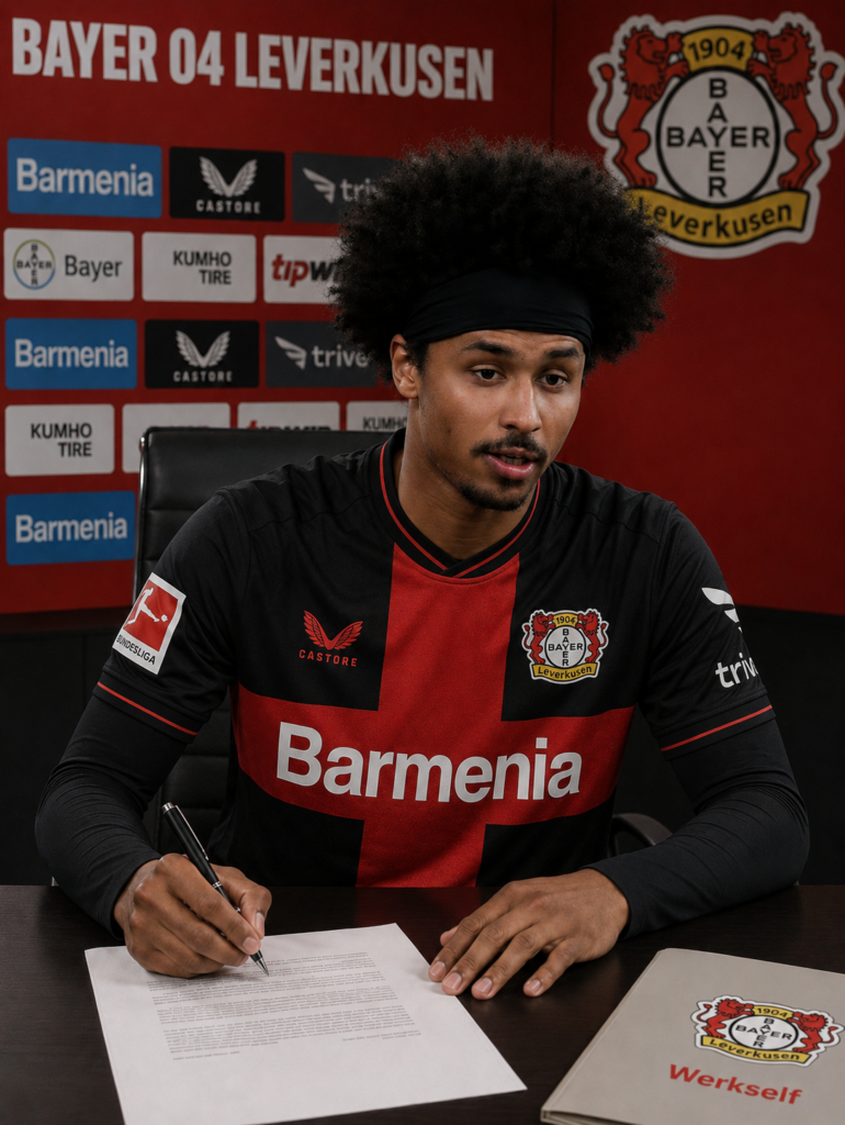 WILLKOMMEN BEI BAYER LEVERKUSEN: Nachwuchstalent Unscer Kadar schließt sich der Werkself an