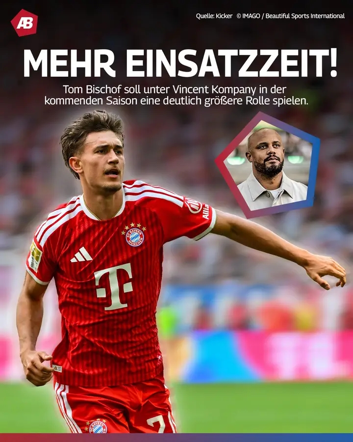 Tom Bischof vor Durchbruch beim FC Bayern: Größere Rolle unter Vincent Kompany