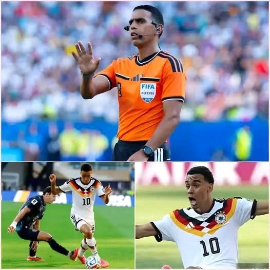 🚨 „WIR WURDEN AUF OFFENSICHTLICHE WEISE UM DEN SIEG BETROGEN!“ Nach der bitteren Niederlage Deutschlands gegen Paraguay bei der WM 2026 richtete Jamal Musiala seinen Zorn Berichten zufolge gegen Schiedsrichter Jalal Jayed. Er behauptete, eine Reihe umstrittener Entscheidungen habe Deutschland den Einzug in die nächste Runde gekostet. Musiala begnügte sich nicht mit harscher Kritik, sondern soll auch über eindeutige Beweise für die strittigen Vorfälle im Spiel verfügen und fordert die FIFA auf, eine umfassende Untersuchung einzuleiten, um alle Zweifel auszuräumen. Sollten sich diese Anschuldigungen als begründet erweisen, könnte dies einer der schockierendsten Vorfälle der WM 2026 sein und die Fußballwelt in den kommenden Tagen erschüttern. 👇 https://sportshakers.com.ng/2026/07/08/%f0%9f%9a%a8-wir-wurden-auf-offensichtliche-weise-um-den-sieg-betrogen-2/