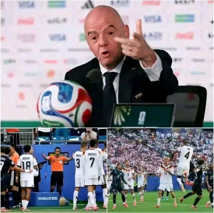 🚨 EKLAT NACH DEM DEUTSCHLAND-SPIEL: FIFA greift hart durch – Rekordstrafe gegen Schiedsrichter und VAR-Team sorgt weltweit für Aufsehen!