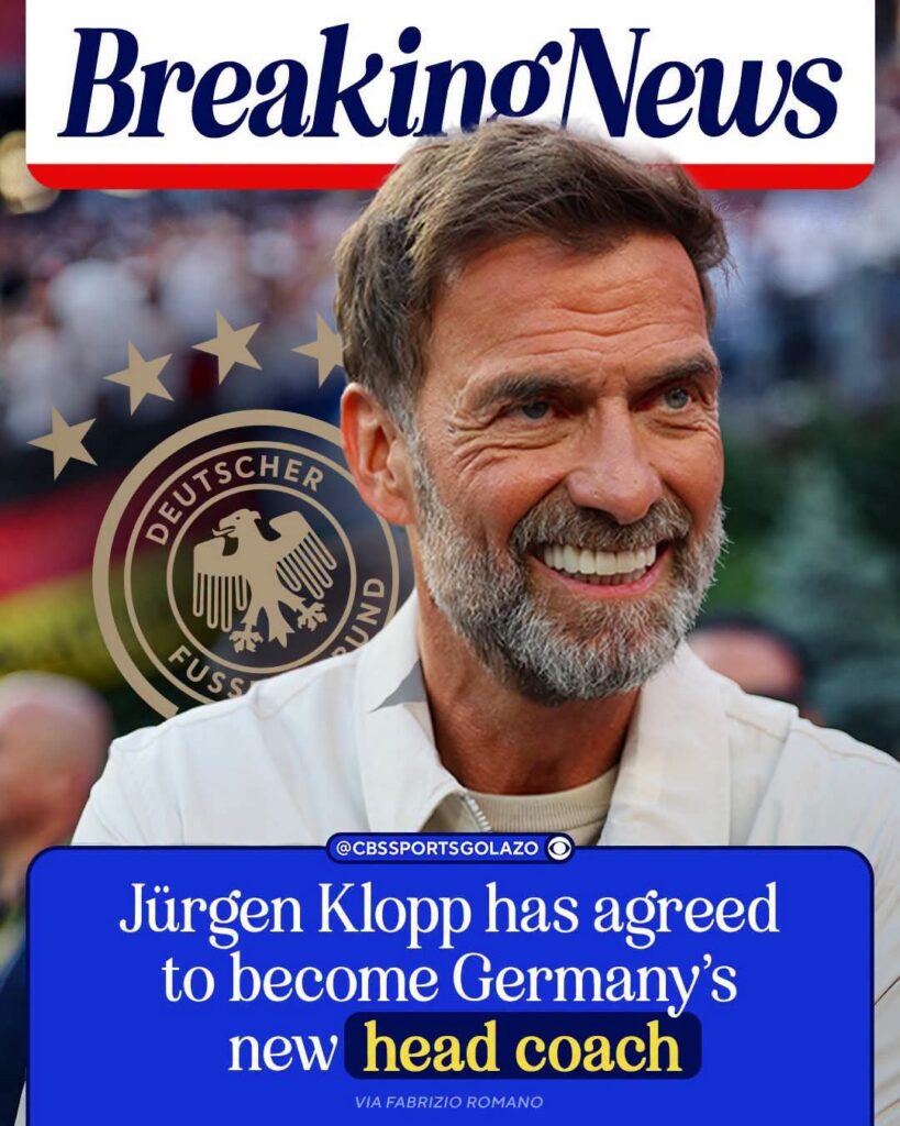 🇩🇪 ⚽🔥 SENSATION IM DEUTSCHEN FUSSBALL: Jürgen Klopp soll Bundestrainer werden – Langfristiger Vertrag und ambitioniertes Zukunftsprojekt sorgen für riesige Euphorie!