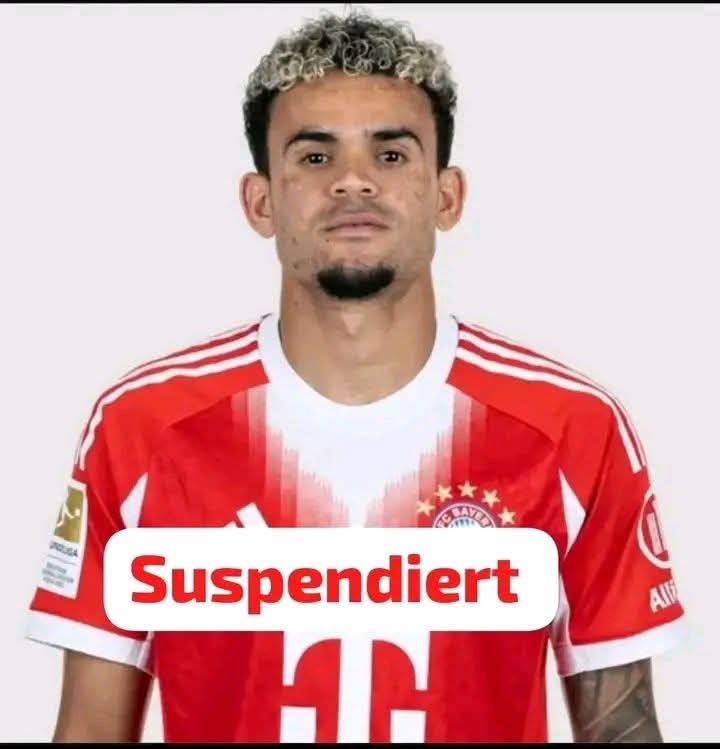SCHOCKIERENDE NACHRICHTEN: Der Star von FC Bayern München und der deutschen Nationalmannschaft, Luis Díaz , wurde vom Verein suspendiert, weil er mit R…