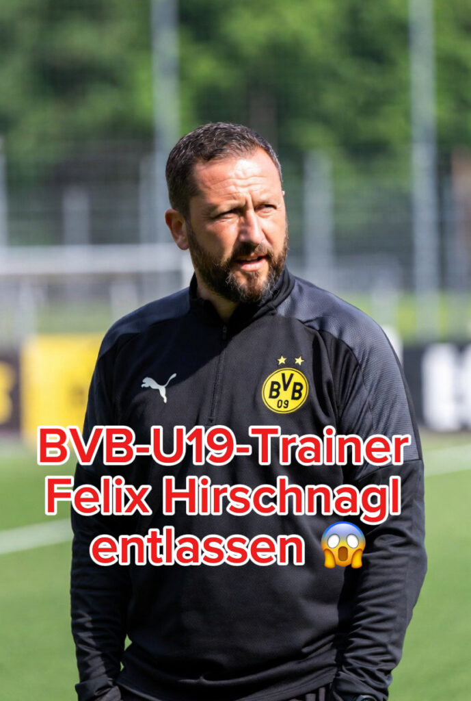 Schock beim BVB: Unbestätigte Berichte über Borussia Dortmunds U19-Trainer Felix Hirschnagl sorgen für Aufsehen