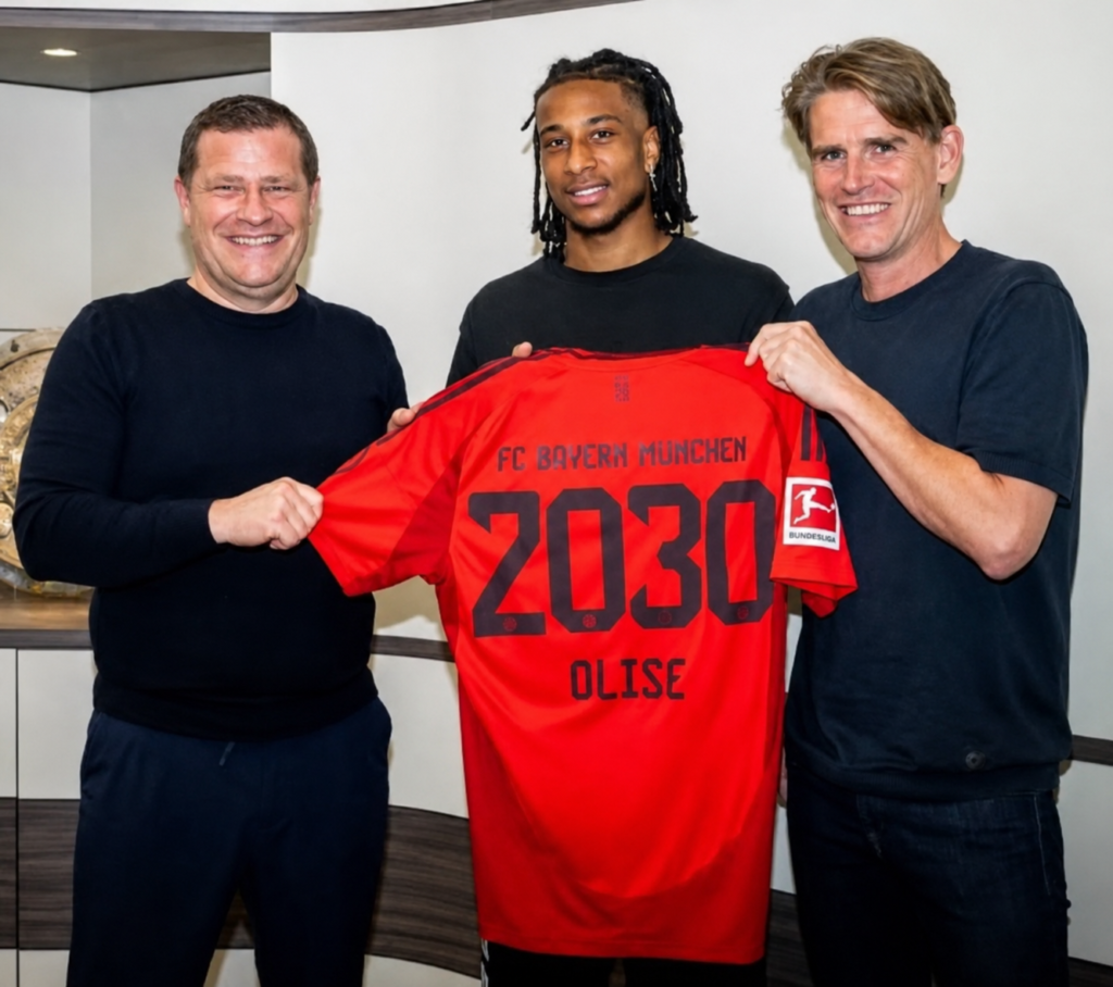 Michael Olise verlängert seinen Vertrag beim FC Bayern München bis 2030